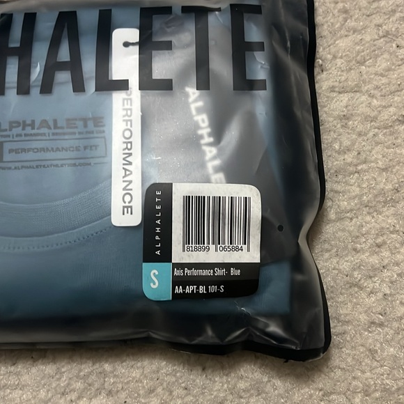 Alphalete Axis Performance Shirt - Blue - Picture 4 of 4